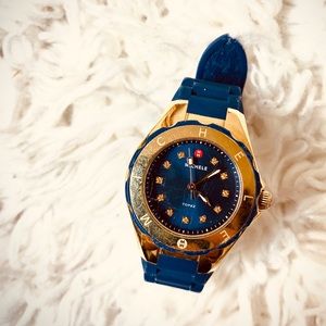 Michele Women’s Tahitian Jelly Two Tone Watch